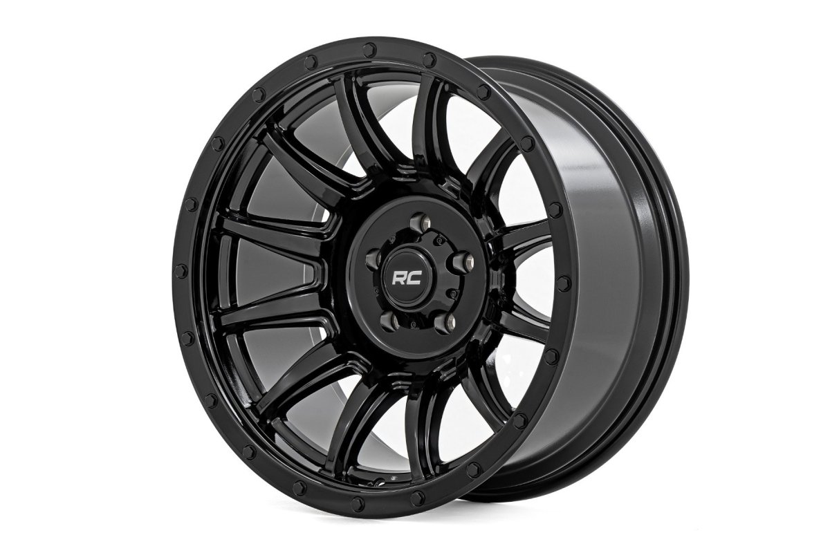 Wheel - Rough Country - 90 Series - Gloss Black